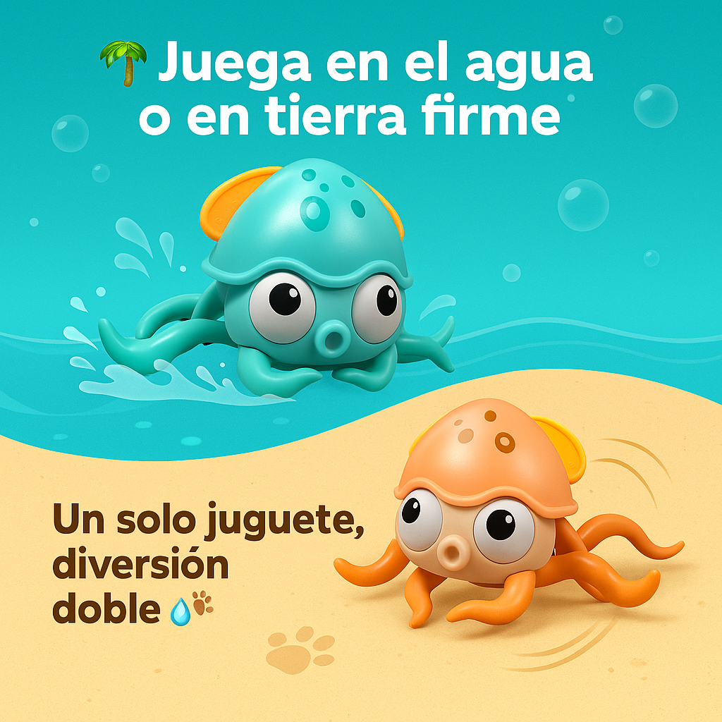 Pulpo interactivo para niños