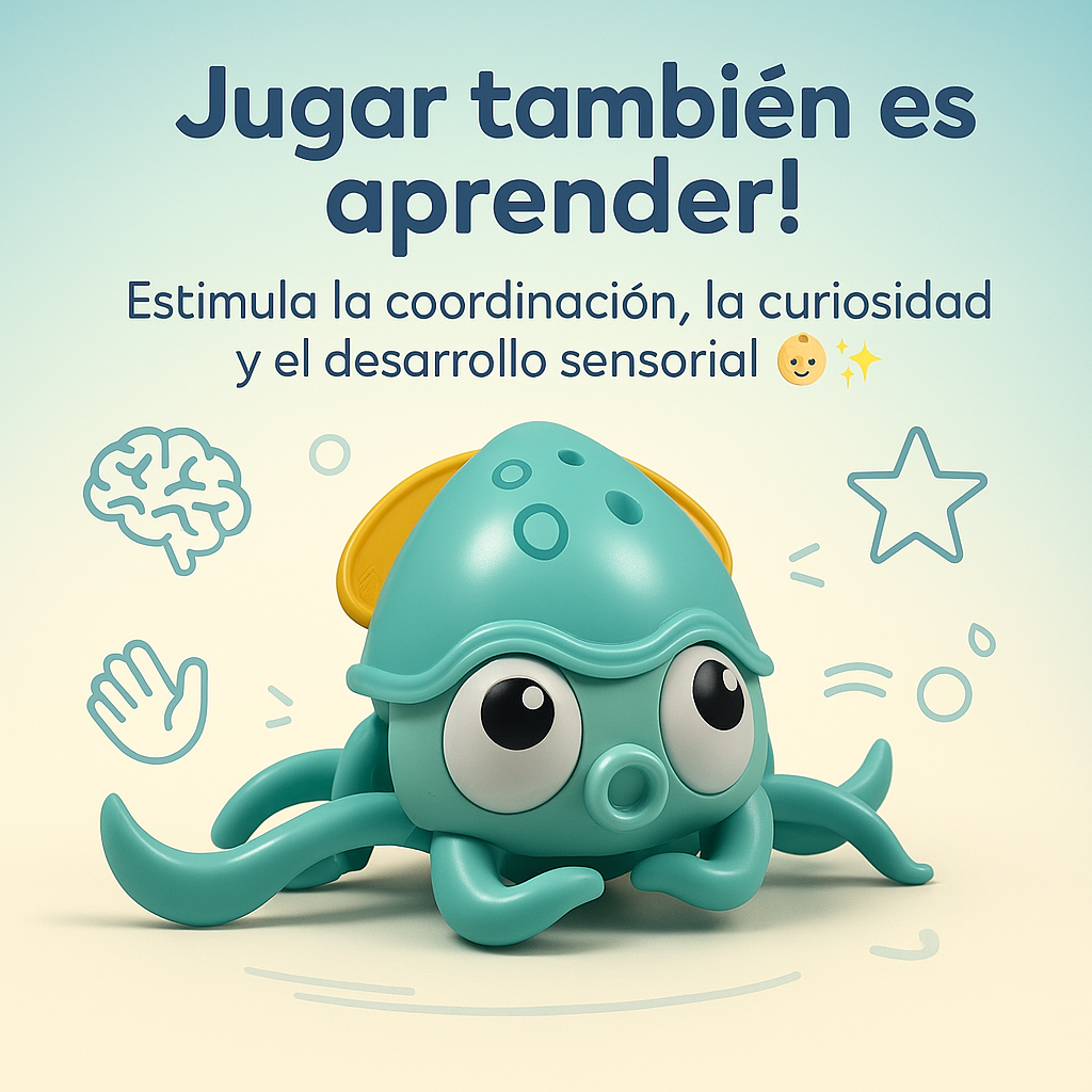 Pulpo interactivo para niños