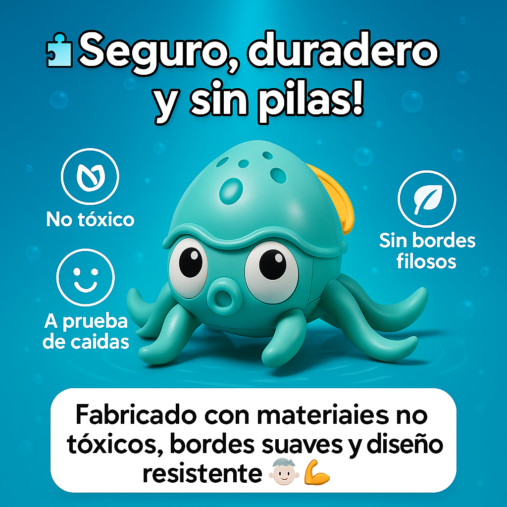Pulpo interactivo para niños