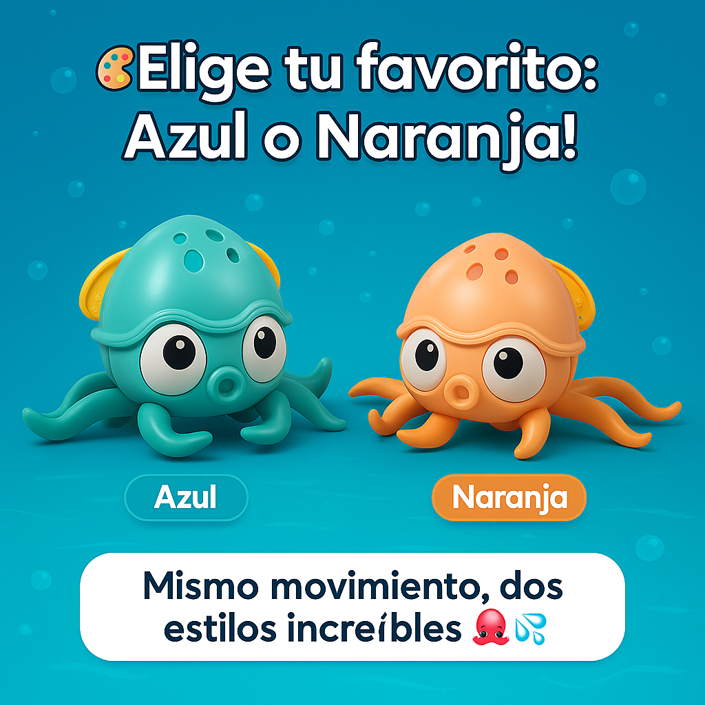 Pulpo interactivo para niños