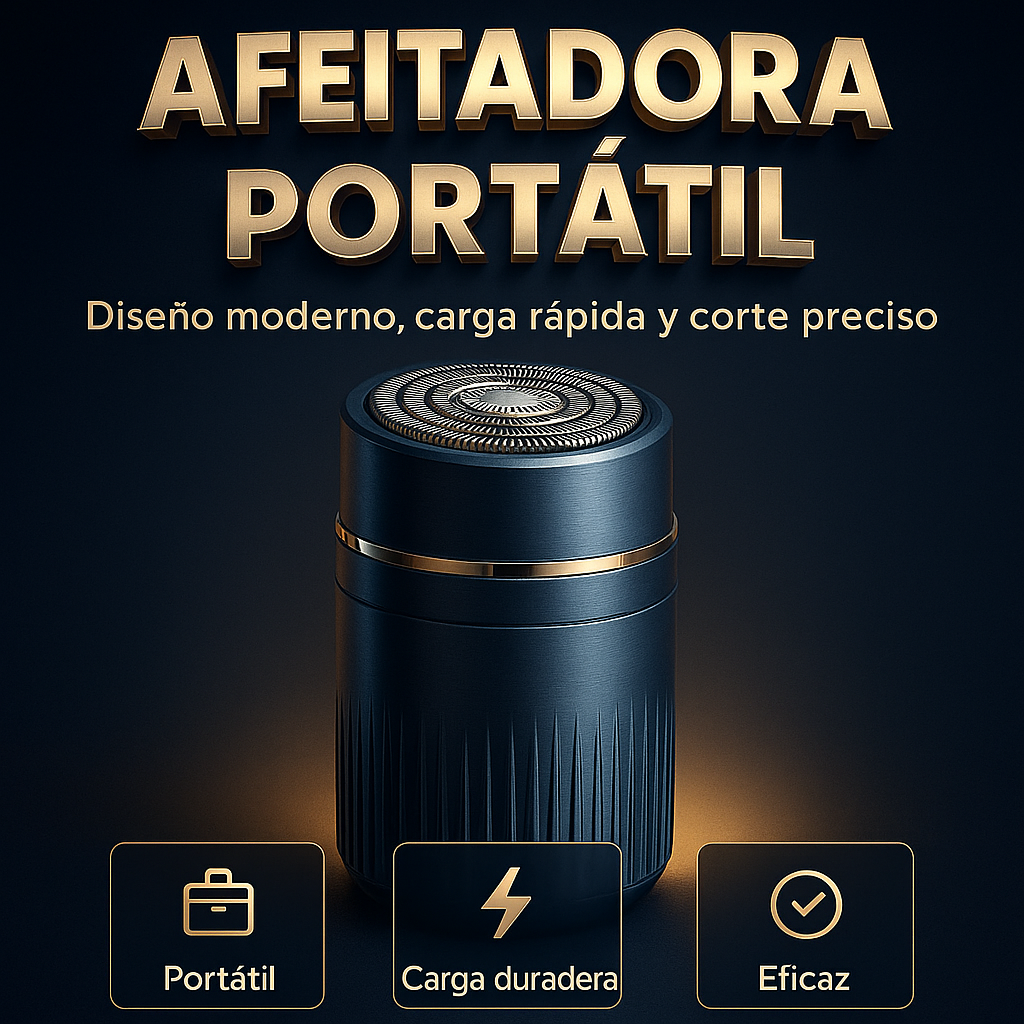 AFEITADORA PORTÁTIL - FLAWLBSS