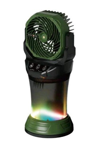 Ventilador con spray