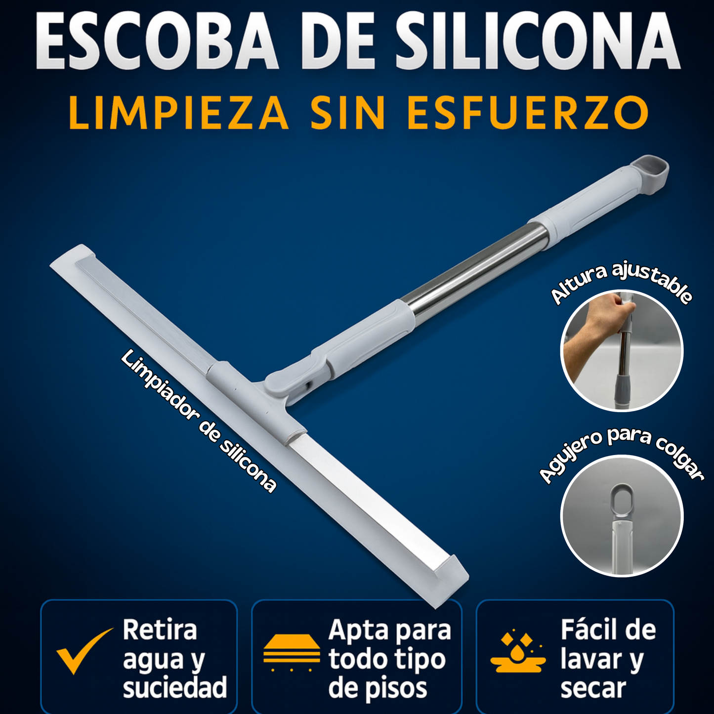 Escoba de silicona | Limpex®