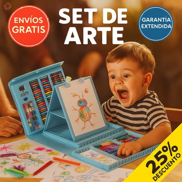 KIT DE ARTE PARA NIÑOS