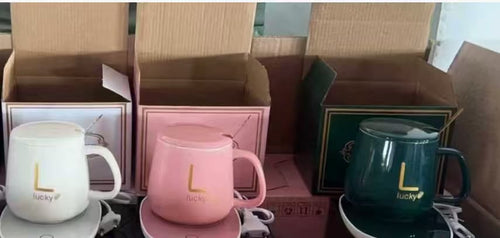 Calentador de taza + taza