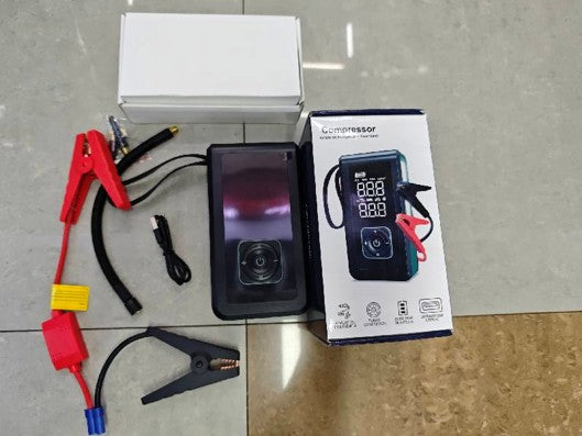 Compresor de aire + Pinzas para batería