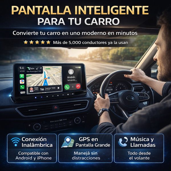 Pantalla para automóvil 9"