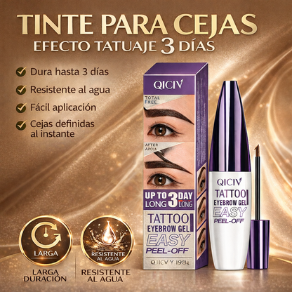 Tinte temporal para cejas