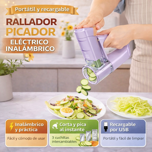 Cortador de verduras eléctrico