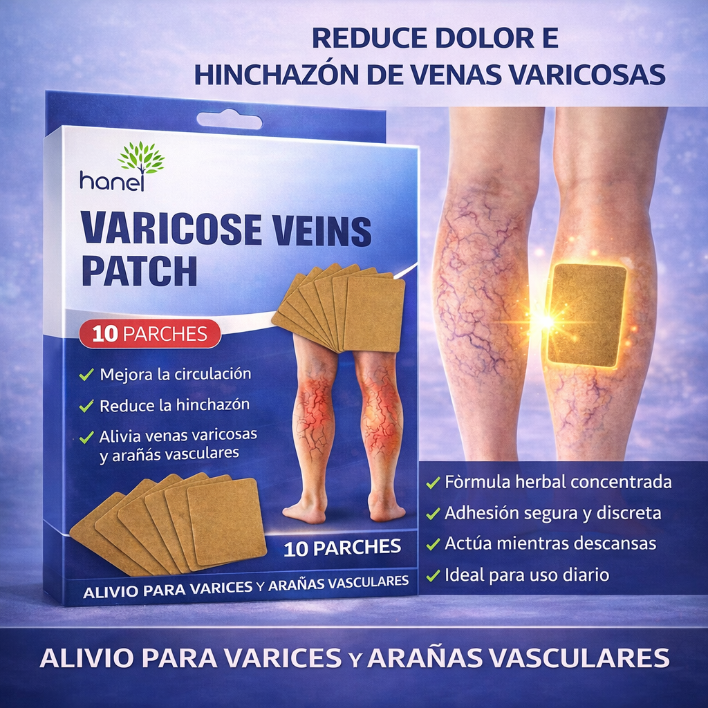 Parches para vena varicosa
