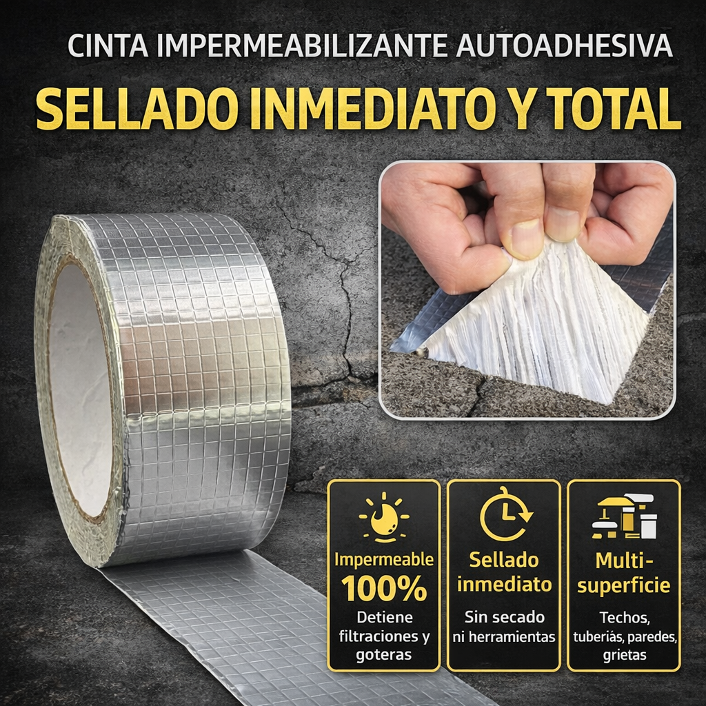 Cinta Gris | Impermeabilizante