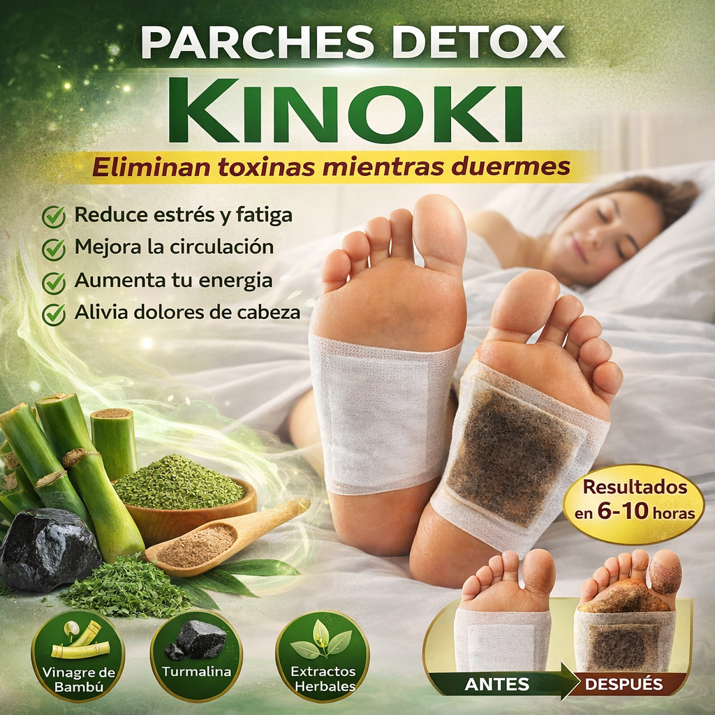 Parches Detox Kinoki