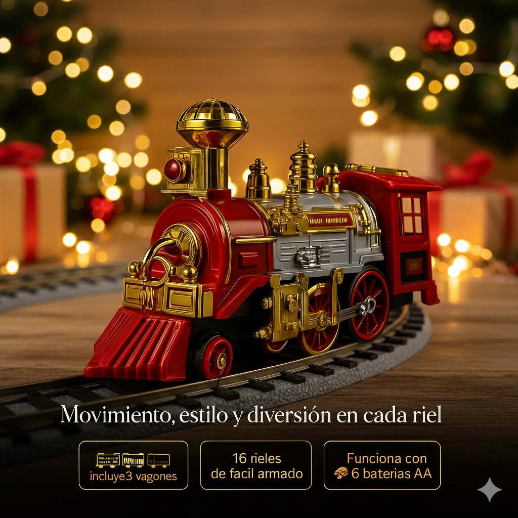 Tren Navideño de colección