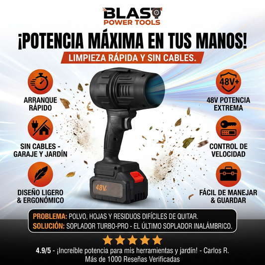 Soplador inalámbrico