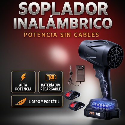 Mega soplador + Maleta y 2 Baterías